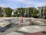 Play in the Interactive Fountains